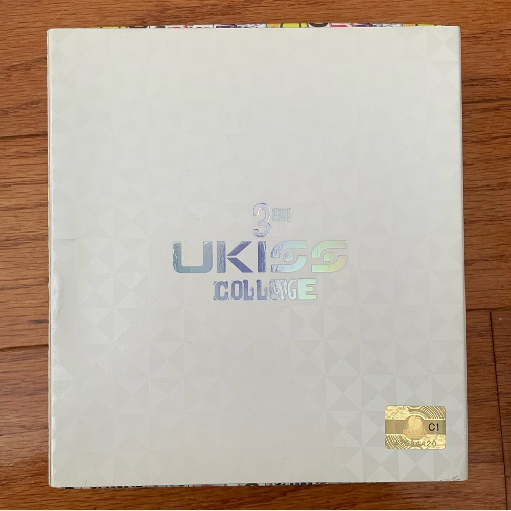 3rd UKISS COLLAGE CD Photo Book & Poster Boxed Set Collectible Korean Pop